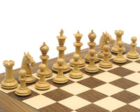 Bath Ebony And Walnut Chess Set