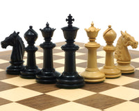 Bath Ebony And Walnut Chess Set