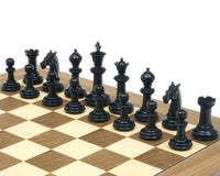 Bath Ebony And Walnut Chess Set