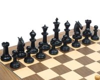 Bath Ebony And Walnut Chess Set