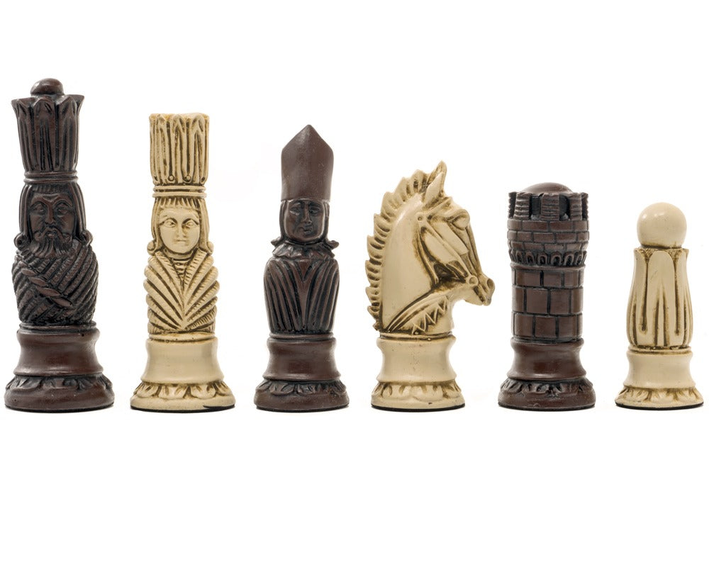 Berkeley Chess Victorian Russet Chess Pieces