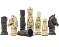 Berkeley Chess Victorian Russet Chess Pieces