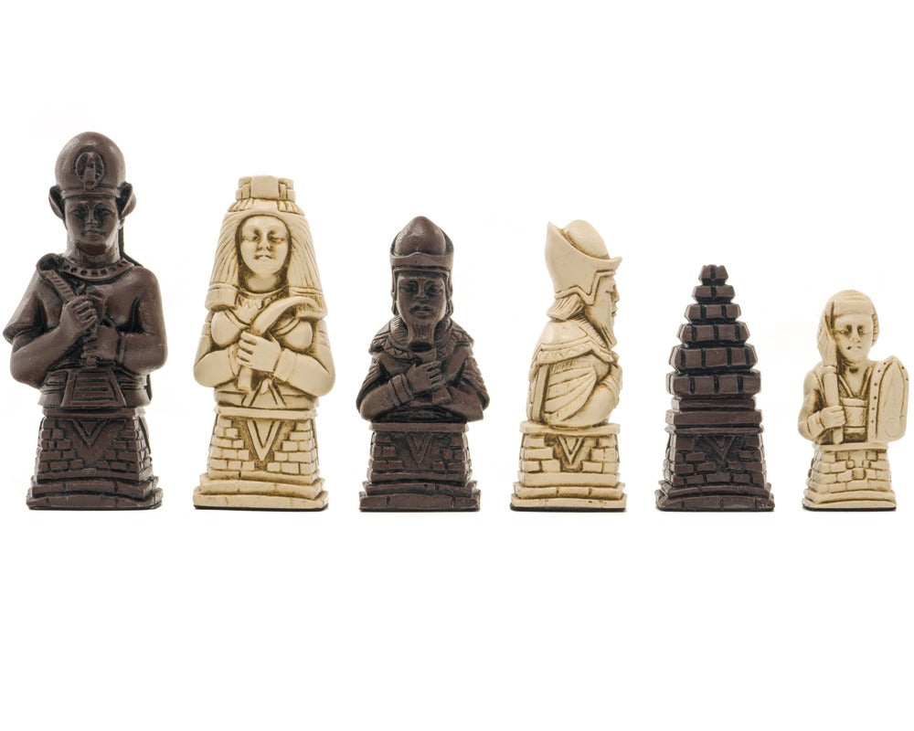Berkeley Chess Egyptian Russet Chess Pieces
