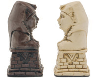 Berkeley Chess Egyptian Russet Chess Pieces