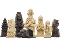 Berkeley Chess Egyptian Russet Chess Pieces