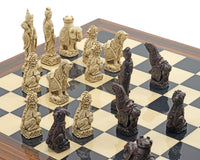 Berkeley Chess Mandarin Russet Chess Pieces