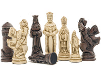 Berkeley Chess Camelot Russet Chess Pieces
