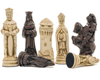 Berkeley Chess Camelot Russet Chess Pieces