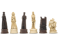 Berkeley Chess Elizabethan Russet Chess Pieces