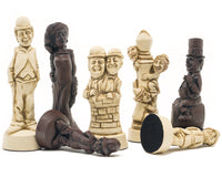 Berkeley Chess Movie Stars Russet Chess Pieces