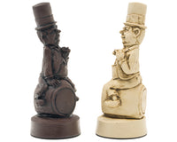 Berkeley Chess Movie Stars Russet Chess Pieces