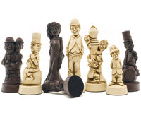 Berkeley Chess Movie Stars Russet Chess Pieces