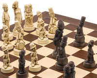 Berkeley Chess Movie Stars Russet Chess Pieces