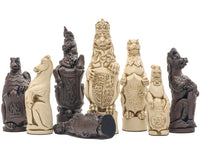 Berkeley Chess Royal Beast Russet Chess Pieces