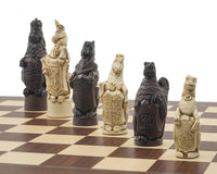 Berkeley Chess Royal Beast Russet Chess Pieces