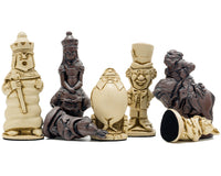 Berkeley Chess Alice In Wonderland Russet Chess Pieces