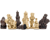 Berkeley Chess Alice In Wonderland Russet Chess Pieces