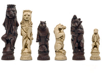 Berkeley Chess Reynard The Fox Russet Chess Pieces