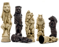 Berkeley Chess Reynard The Fox Russet Chess Pieces