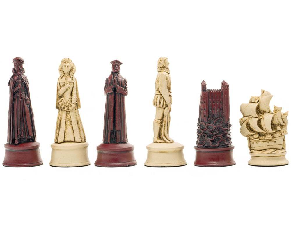 Berkeley Chess Elizabethan Cardinal Chess Pieces