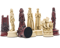 Berkeley Chess Elizabethan Cardinal Chess Pieces