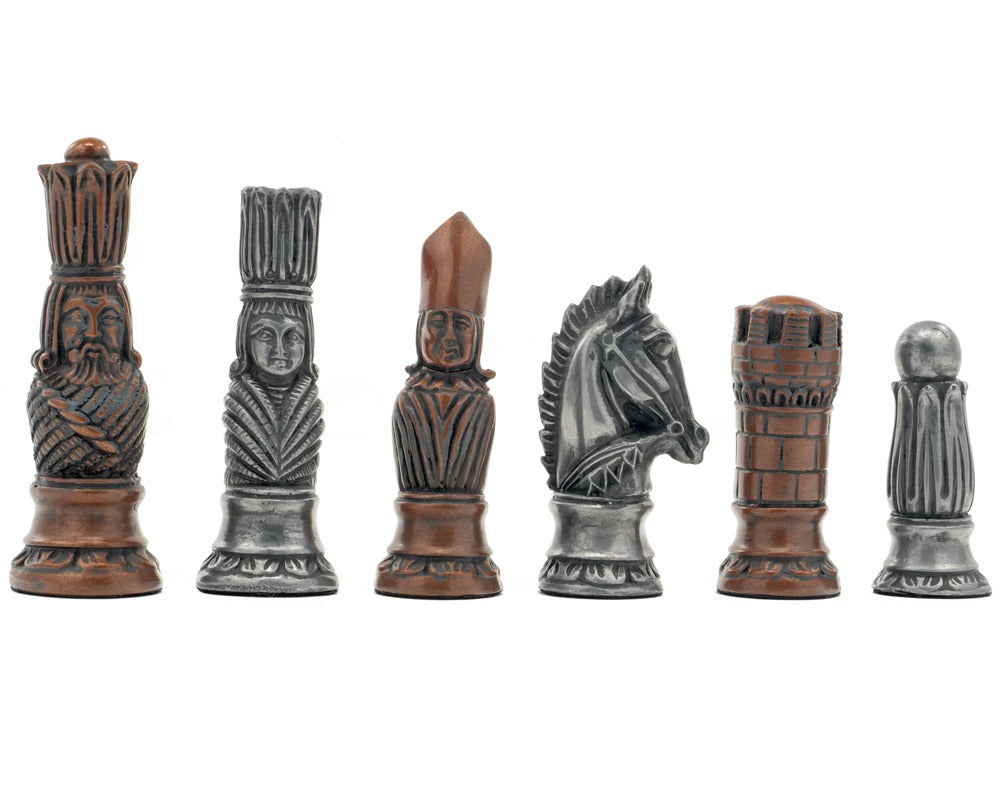 Berkeley Chess Victorian Metallic Chess Pieces