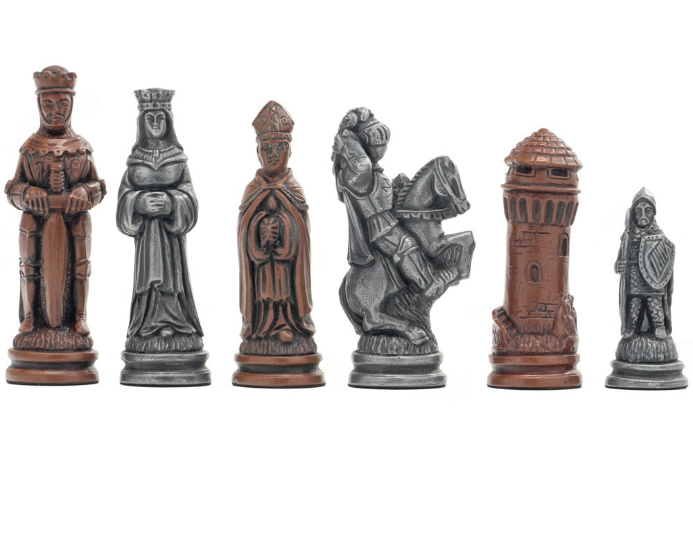 Berkeley Chess Camelot Metallic Chess Pieces