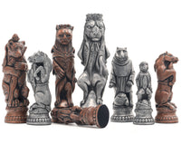 Berkeley Chess Reynard The Fox Metallic Chess Pieces