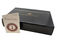 Italfama Folding Leatherette Backgammon Set, Black And Beige