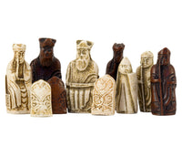 Isle Of Lewis Compact Celtic Chess Set, 9 Inches