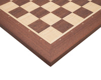 15.7-Inch No. 4 Inlaid Wooden Chess Board With Notation