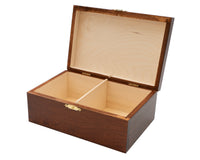Number 5 Birch Wood Storage Case For Chess Pieces - Stained