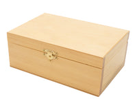 Number 5 Birch Wood Chess Piece Storage Case