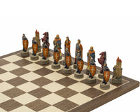 Robin Hood Hand-Painted Themed Chess Pieces By Italfama