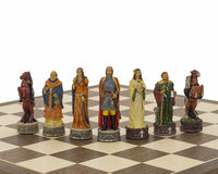 Robin Hood Hand-Painted Themed Chess Pieces By Italfama