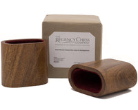 Deluxe Solid Wooden Dice Cups For Backgammon