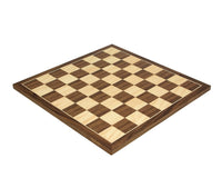 17.7-Inch Walnut And Maple Chess Board