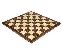 19.7-Inch Walnut And Maple Chess Board