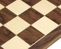 19.7-Inch Walnut And Maple Chess Board