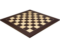 23.6-Inch Wenge And Maple Deluxe Chess Board