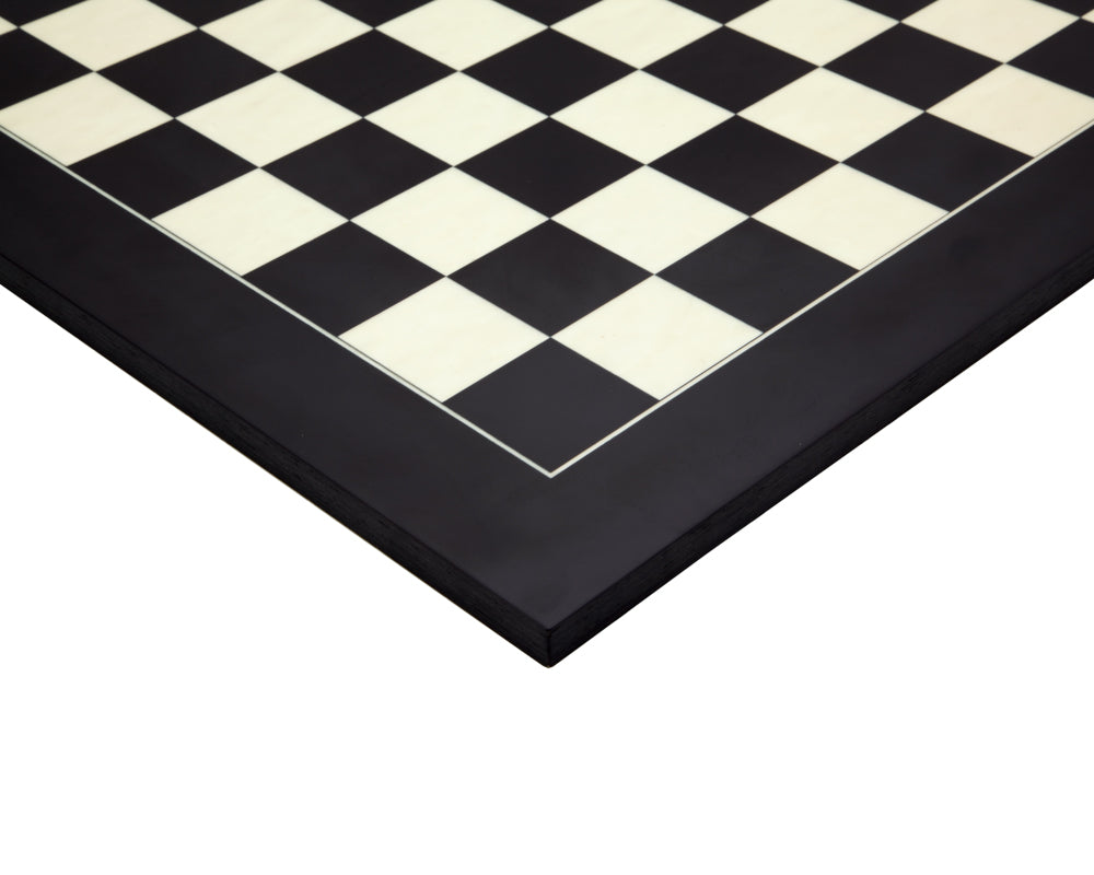 17.7 Inches Black And Maple Deluxe Chess Board