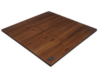 20.5-Inch Dark Walnut Burl Luxury Italian Chess Board