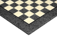 16.9-Inch Dark Gray Erable And Elm Wood Luxury Chess Board
