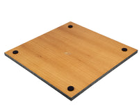 16.9-Inch Dark Gray Erable And Elm Wood Luxury Chess Board
