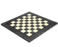 16.9-Inch Dark Gray Erable And Elm Wood Luxury Chess Board