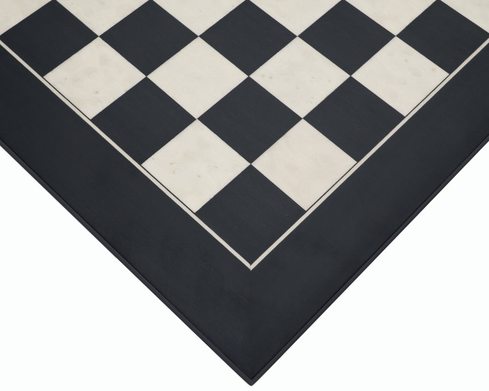 15.7-Inch Deluxe Black And Erable Chess Board