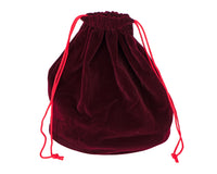 Red Drawstring Bag For Chess Pieces