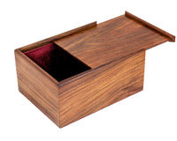 Wooden Storage Case For Chess Pieces With Sliding Lid - Large