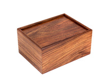 Wooden Storage Case For Chess Pieces With Sliding Lid - Large
