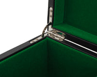 Black Leatherette Storage Case For Chess Pieces